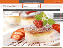 Tablet Screenshot of foodstockbox.com